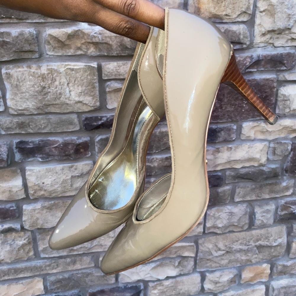 Taupe Ralph Lauren Heels